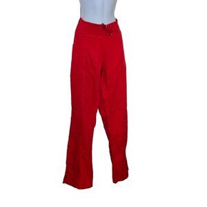 Grey's Anatomy Scrub Pants Women's Low Rise scarlet red 4 pockets 4267T Medium T